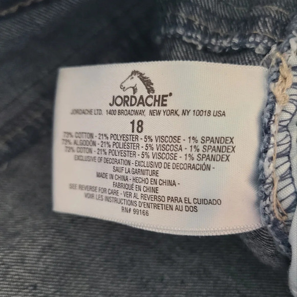 Jordache women's Jeans slim boot sz.18 - Picture 11 of 15